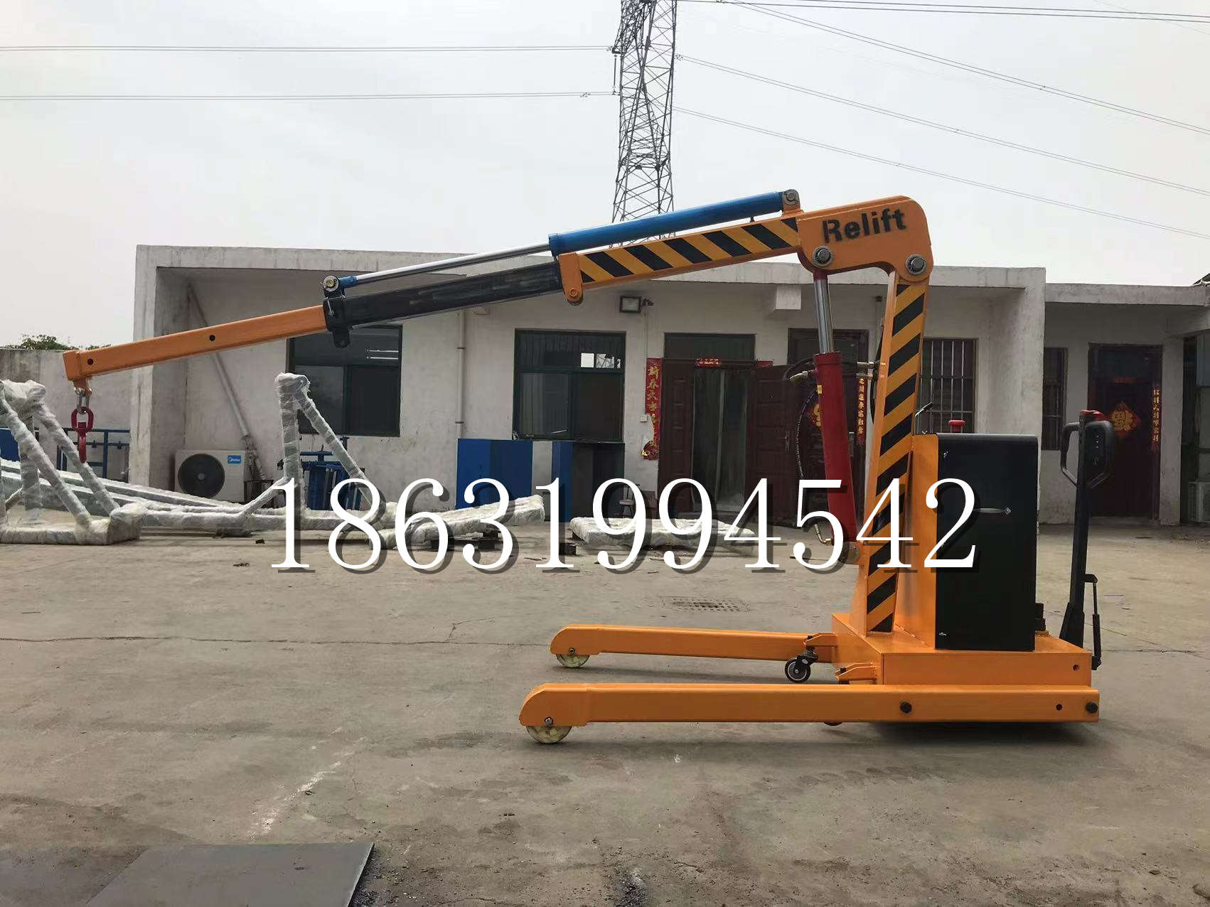 溪州乡久征定做3吨三轮随车吊 农用园林绿化移树吊 平板工程用小吊机