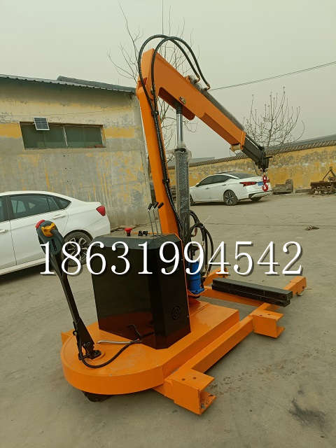 溪州乡自卸车厢随车吊 自制轮式四不像起重机 四驱平板吊 5吨 贵盛